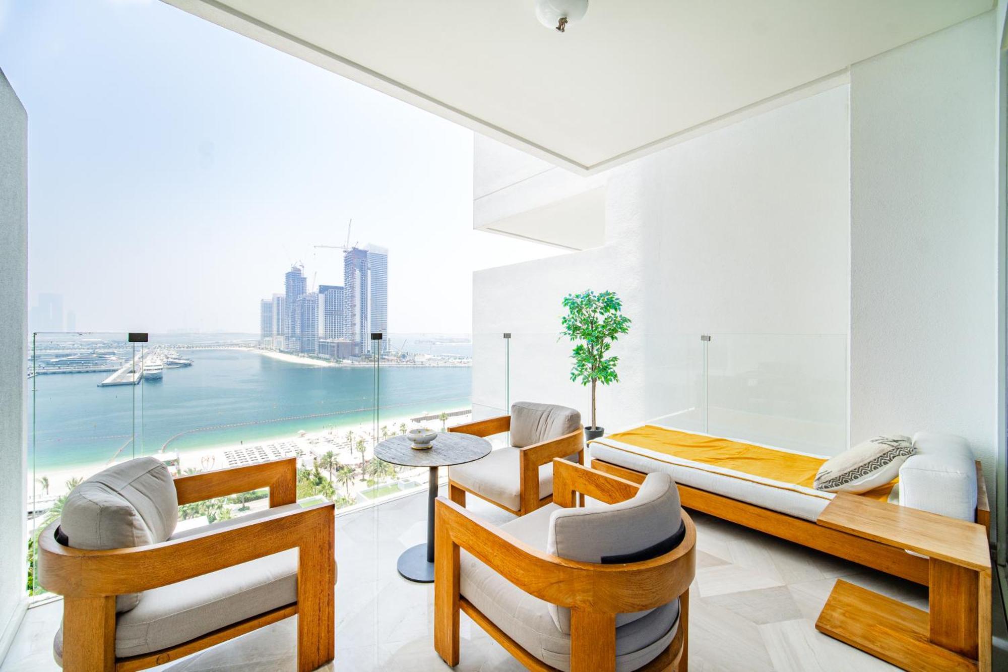 Five Palm Super Luxury Apt With Full Sea Views Дубай Екстериор снимка