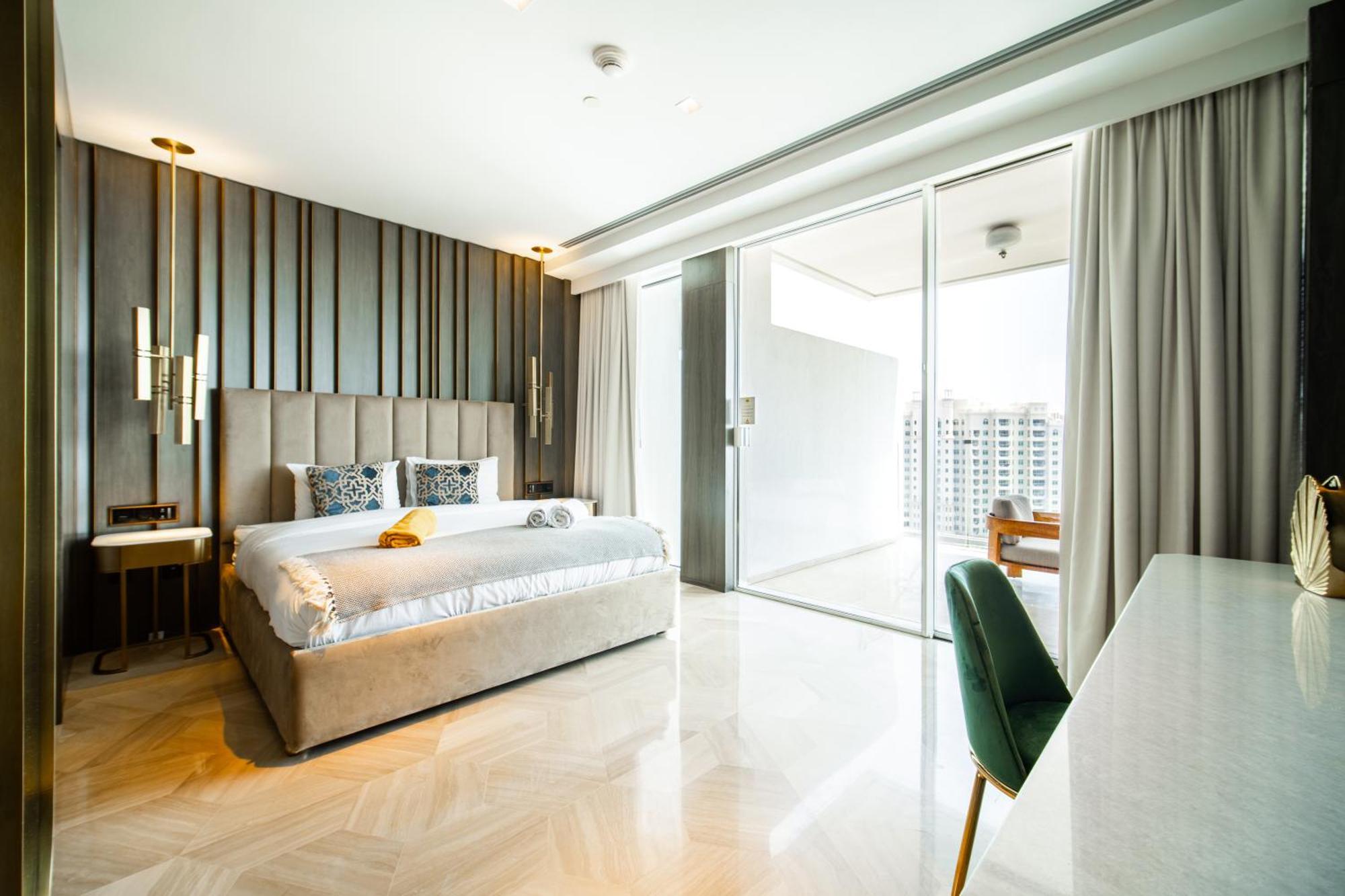Five Palm Super Luxury Apt With Full Sea Views Дубай Екстериор снимка
